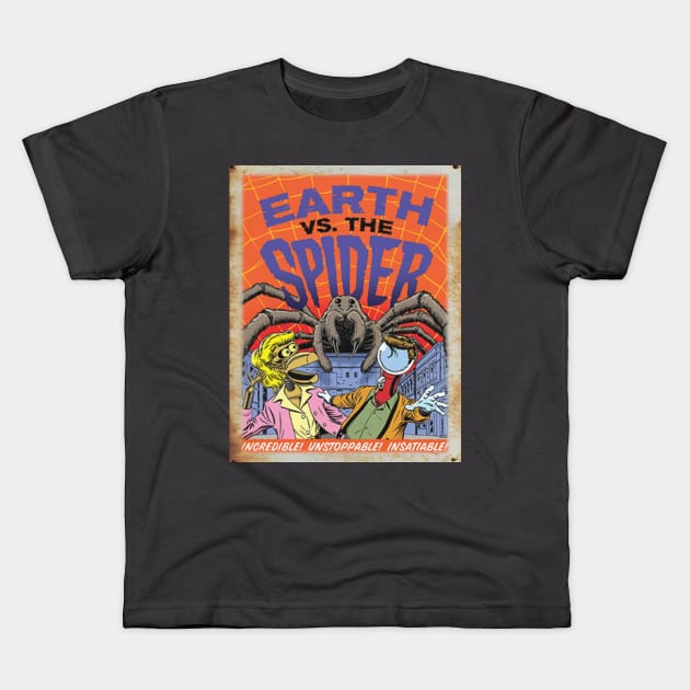 Mystery Science Rusty Barn Sign 3000 - Earth vs. The Spider Kids T-Shirt by Starbase79